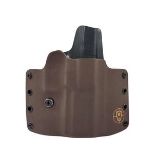 Blackpoint Tactical Leather Wing Belt Holster OWB Fits Sig Sauer 250C RH Brown